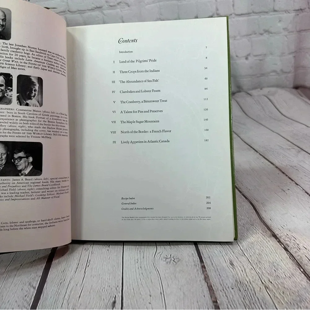 vintage time-life books american cooking new england 1970